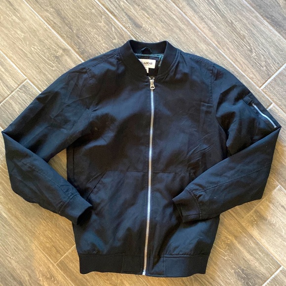 Pull&Bear Other - Pull & Bear basic collection Mens Bomber Jacket Size Small Black